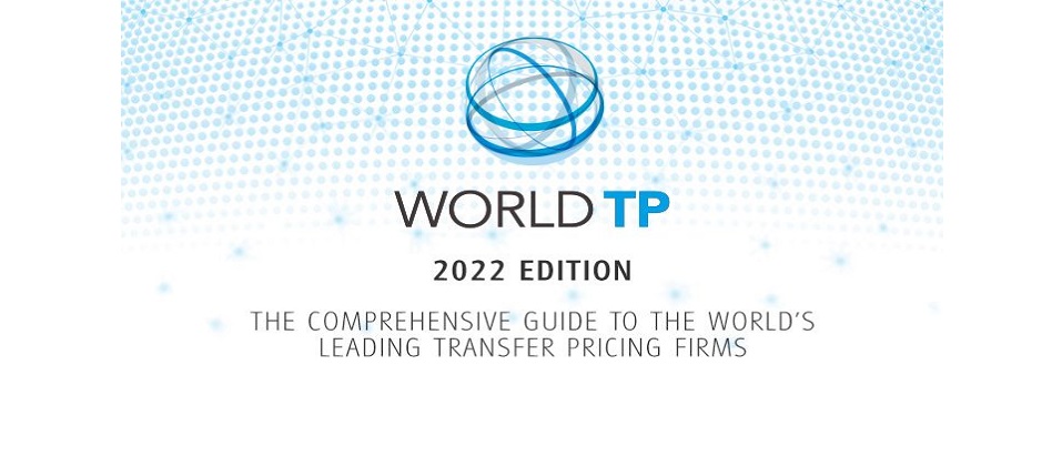TFPS was awarded in the World Transfer pricing 2022