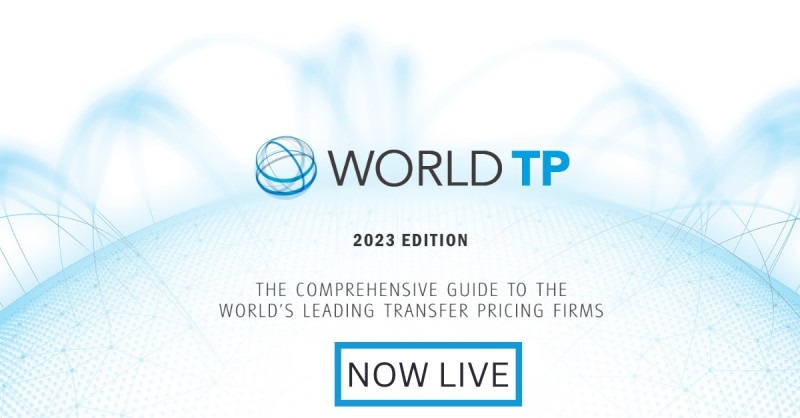 TFPS was awarded in the World Transfer pricing 2023